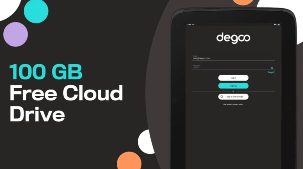 Stockage cloud gratuit Degoo
